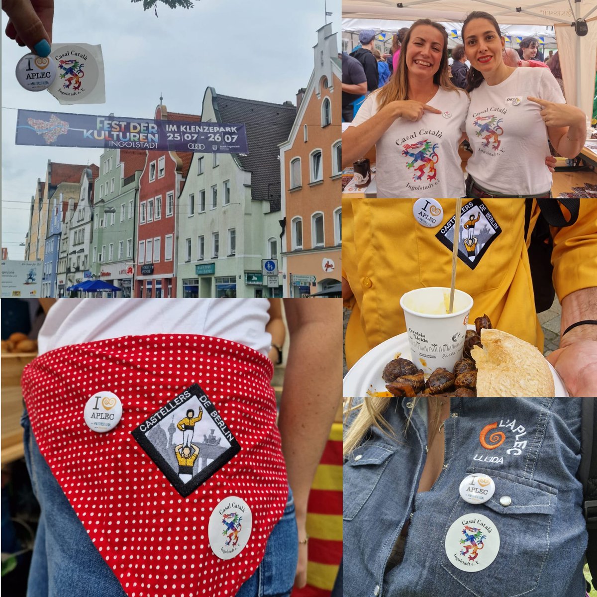 Postureig de Lleida (@postureiglleida) on Twitter photo Si feu #PostureigViatger amb #PostuProductes solidaris, envieu-me foto! La FECOLL <a href="/AplecCaragol/">Aplec Caragol Lleida</a> han anat al #FestDerKulturen d'#Ingolstadt (Baviera), amb lo Casal Català <a href="/casalingolstadt/">Casal Català Ingolstadt</a> i <a href="/CastellsBerlin/">Castellers de Berlin</a>, i els hi han ensenyat les #PostuXapes solidàries com #ILoveAplec 😍😍😍 Si feu #PostureigViatger amb #PostuProductes solidaris, envieu-me foto! La FECOLL <a href="/AplecCaragol/">Aplec Caragol Lleida</a> han anat al #FestDerKulturen d'#Ingolstadt (Baviera), amb lo Casal Català <a href="/casalingolstadt/">Casal Català Ingolstadt</a> i <a href="/CastellsBerlin/">Castellers de Berlin</a>, i els hi han ensenyat les #PostuXapes solidàries com #ILoveAplec 😍😍😍