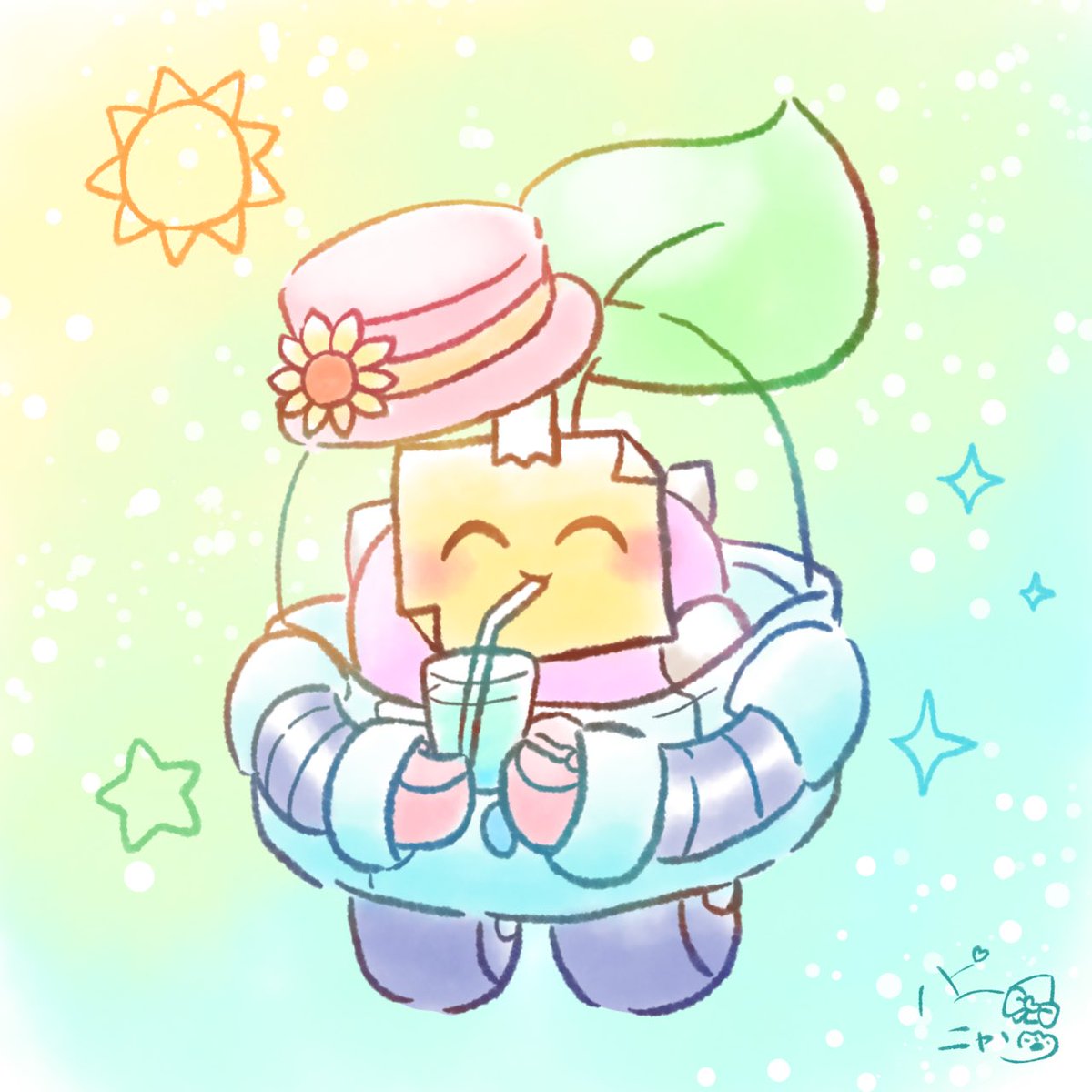Nyan_hapihapi's tweet image. 水分補給🍹
#ブロスタ鋭角部
#Brawlstarssprout