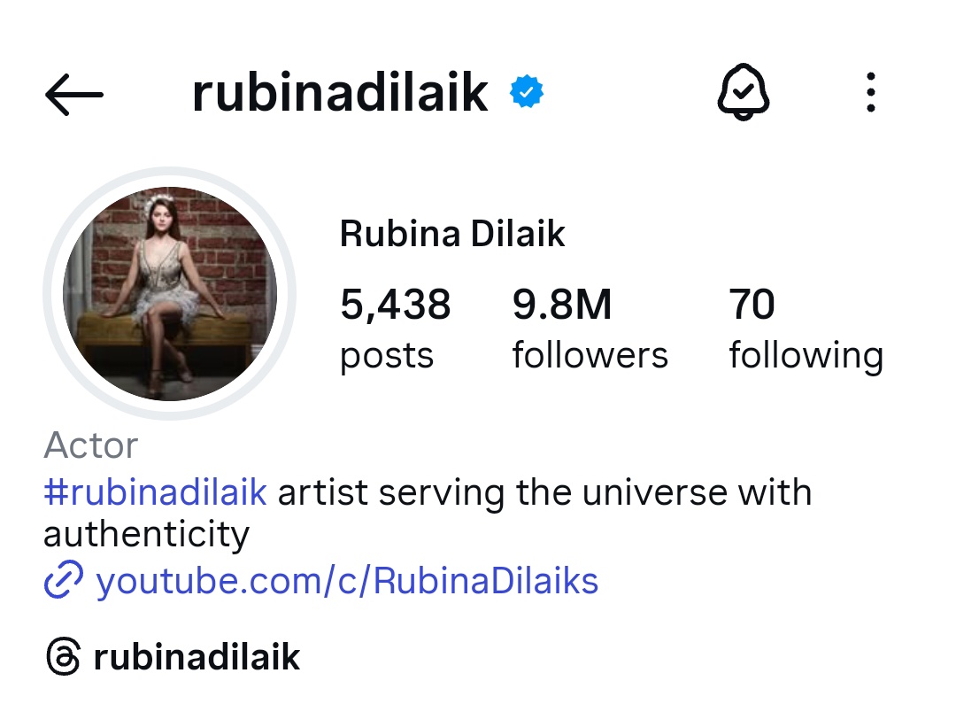 9.8 Instagram Fam 💚

Her popularity is increasing day by day ☺️
A beautiful organic fandom 🫶🏻

#RubinaDilaik #RubiHolics