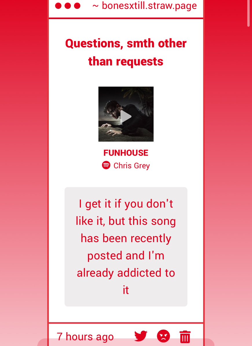 starvin_bones's tweet image. Nah, this song is not 2 bad at all actually