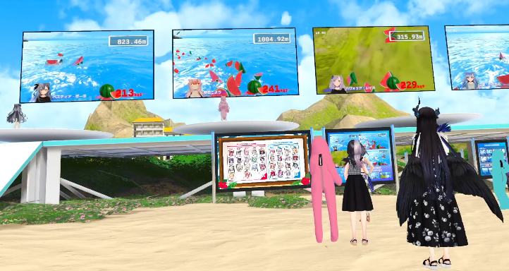 kumakibbs's tweet image. 👁🗨im watching my wife, (addressing zeta)
as nerissa is right behind her