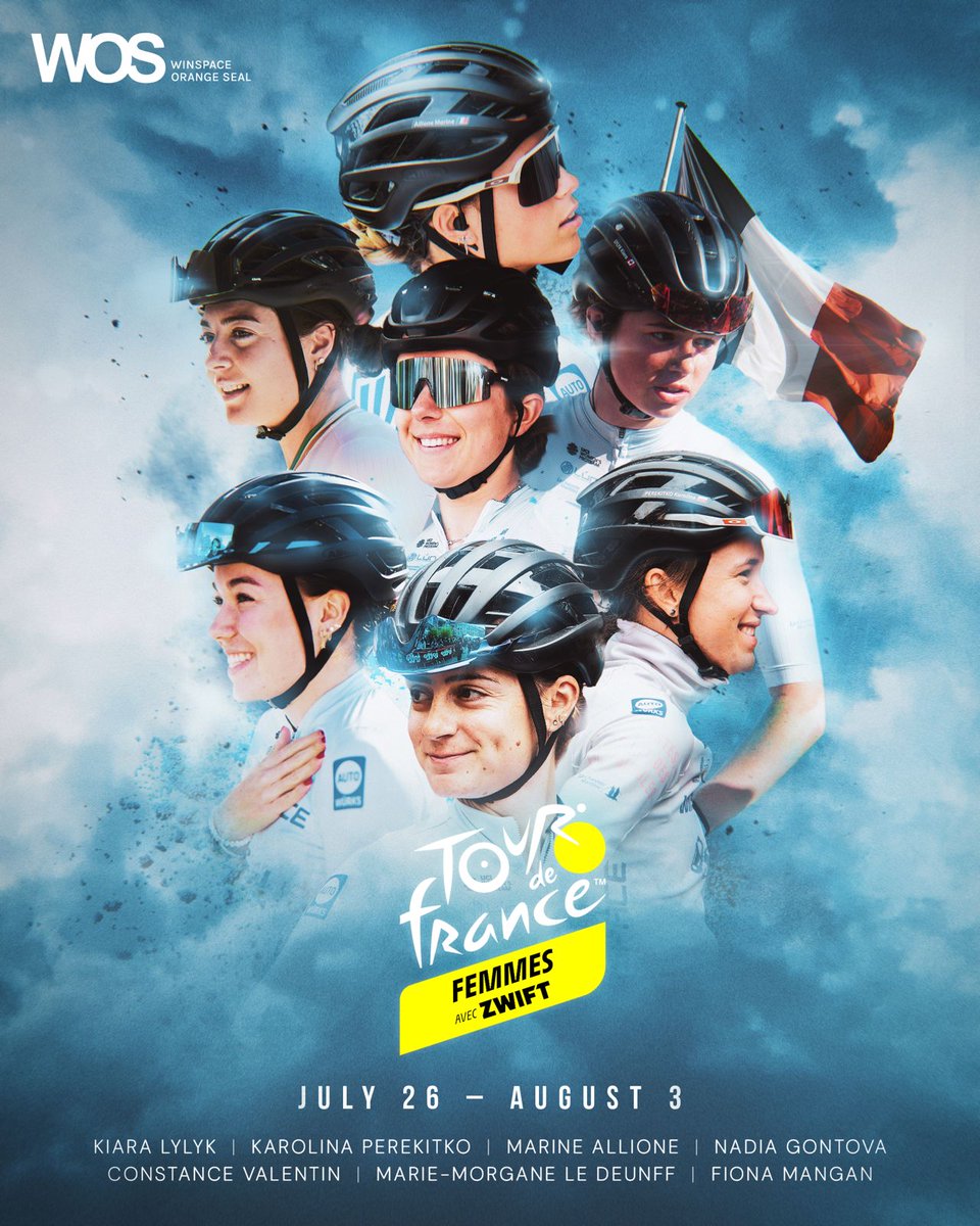 C'est le jour-J pour nos 7 coureuses 🙌
Le Tour de France Femmes avec Zwift débute aujourd'hui 🇫🇷

It's D-Day for our 7 riders 🙌
Le Tour de France Femmes avec Zwift begins today 🇫🇷

#winspaceorangeseal #winspace #TDFFAZ2025 #TDFFAZ #TourdeFrance