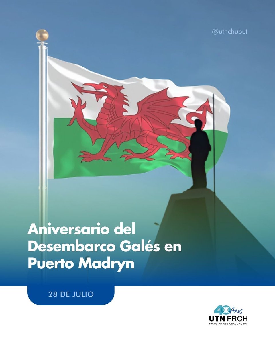 ¡160 años del Desembarco Galés en Puerto Madryn!

Hoy celebramos el legado de quienes sembraron cultura, trabajo y arraigo en estas tierras.

#DesembarcoGalés #PuertoMadryn #Mimosa1865 #Patagonia #CulturaGalesa #28DeJulio #HistoriasDelSur