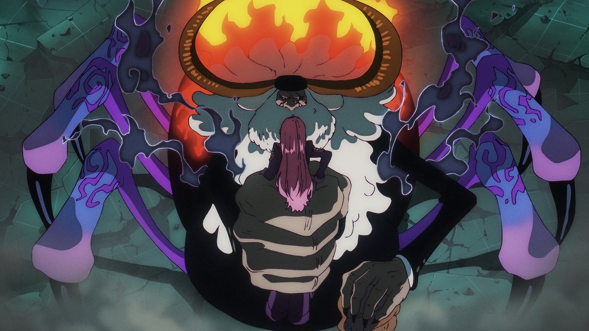 OPcom_info's tweet image. 【TVアニメ #ONEPIECE 放送情報】
7/27(日)よる11:15放送
1137話「ごめんね、お父さん ボニーの涙とくまの拳」の先行カットを公開✨
サターン聖への怒りに震えるボニー!
しかし、圧倒的な力を前に心が折れてしまい…!?
明日の放送をぜひお見逃しなく!
▼予告はこちら
youtu.be/WBHXhu67pnE…