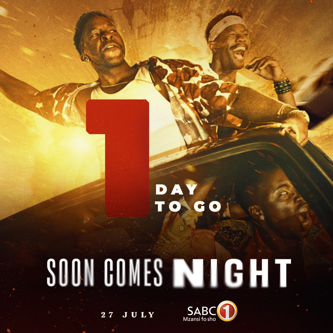 Official_SABC1's tweet image. 1 Day to Go...
Catch the 6-part crime-drama series every Sunday at 20:00 from 27 July.
#MzansiFoSho #SoonComesNight