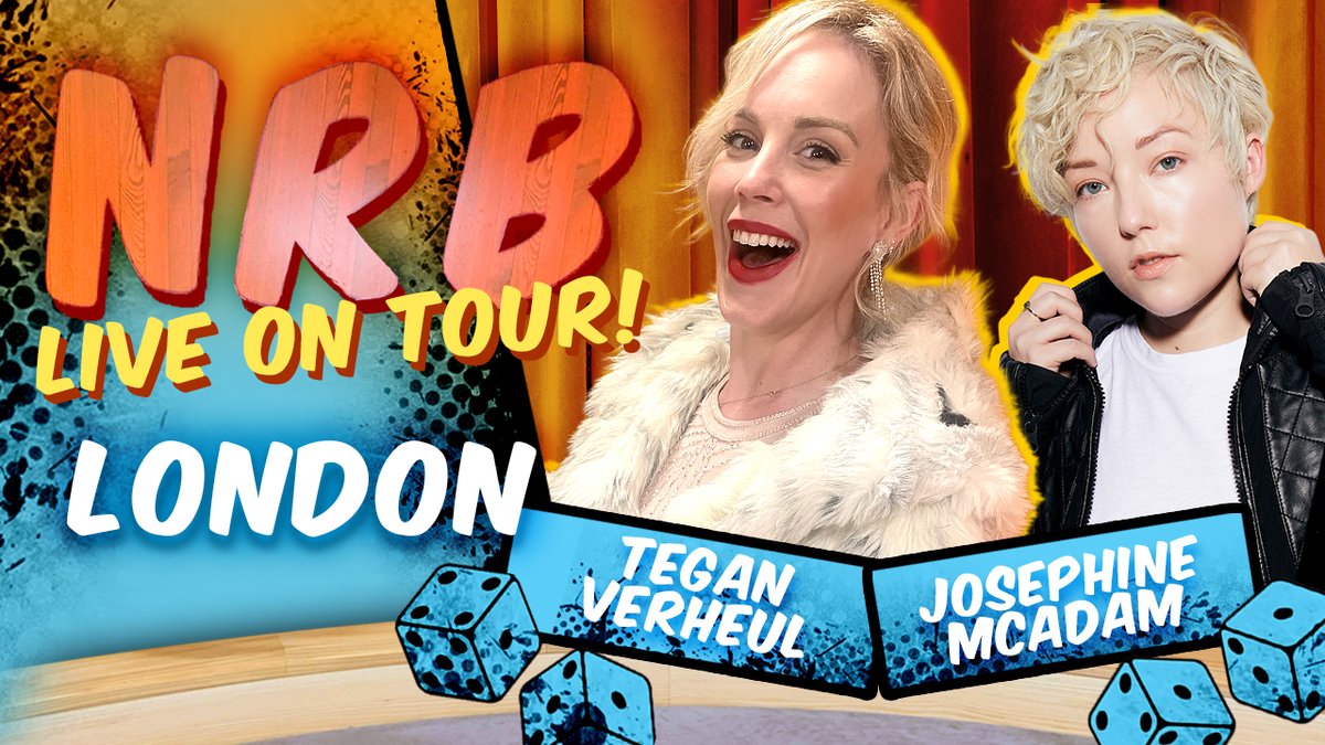 NoRollsBarred_'s tweet image. Last but not least for our special guest announcements, joining us back home in London are...
TEGAN VERHEUL & @JCVIM! 🤩
For our final live show of the trip, they're going to be joining our Fab 4 in some more Wavelength and Sheriff of Nottingham! 🍎
Want to make sure you're in…