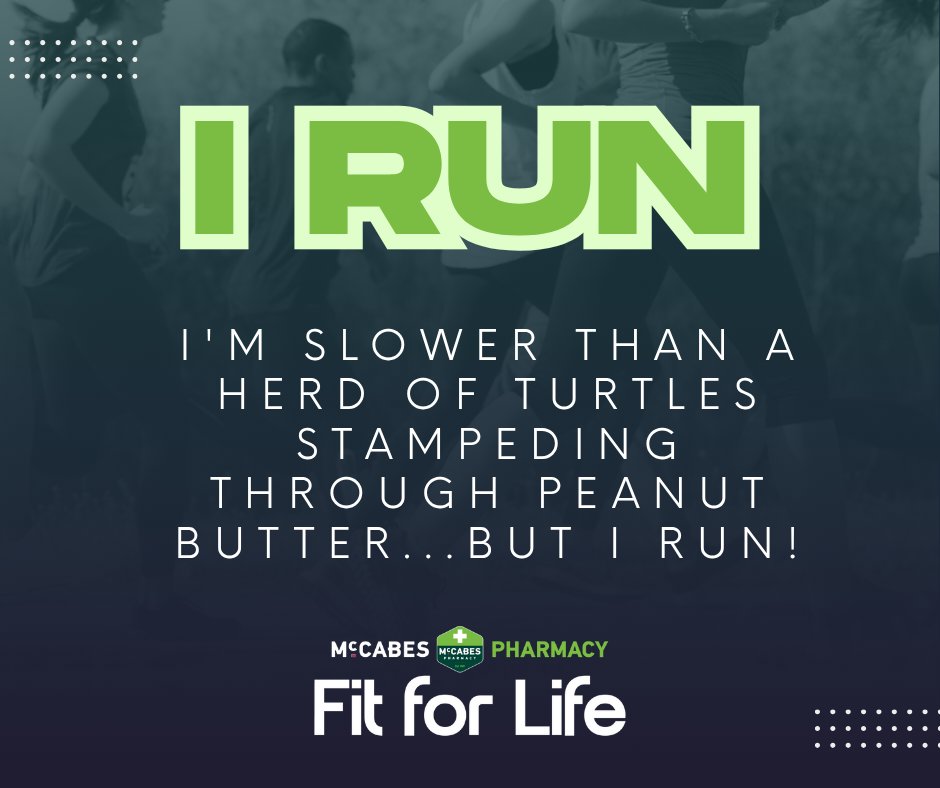 If you run..... no matter the speed or distance.....you are a runner🫵

#FitForLife #MindAndBody
