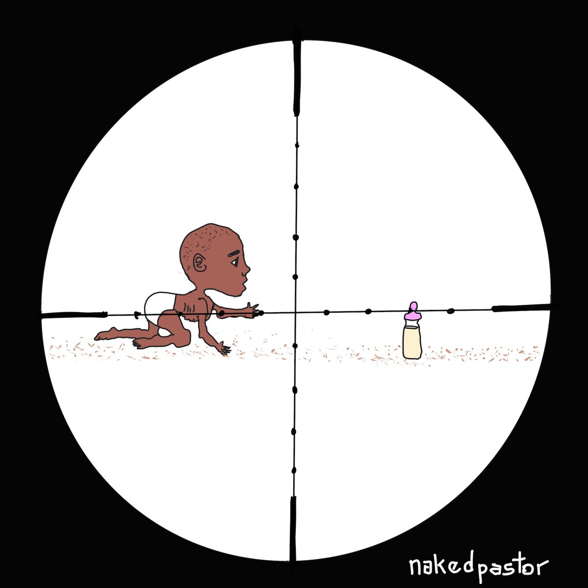 I call this one Crosshairs. #gaza