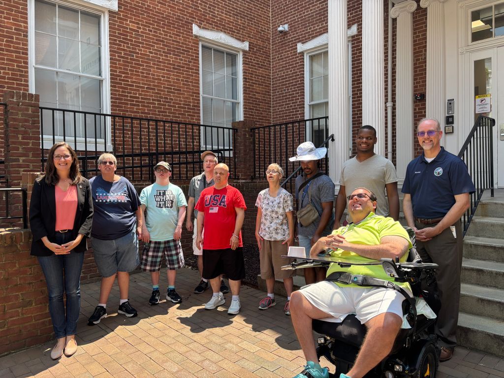 FredCountyExec's tweet image. Today marks the 35th anniversary of the Americans with Disabilities Act (ADA), the first comprehensive civil rights law for individuals with disabilities. Together with Frederick Mayor O'Connor and the community, we reaffirm our commitment to equality and inclusion for all!