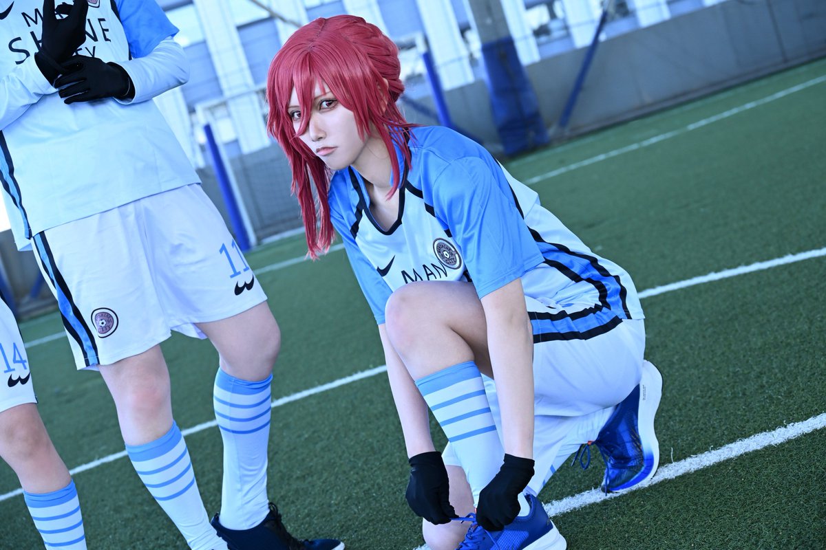 fireflycos's tweet image. cosplay/BLUELOCK ﾏﾝｼｬｲﾝ•C
千切豹馬:ｹｲ
P:@TEL93525914 
#0525ネオエゴ併せ