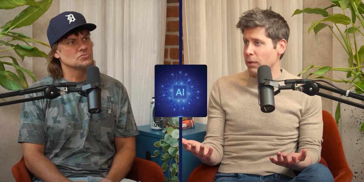 OpenAI CEO Sam Altman’s new podcast with Theo Von just went viral.

He revealed mind-blowing truths about AI &amp; what's really coming by 2030 that 99% of people wouldn't know.

It took me 48 hours to digest it all…

Here are my top 7 takeaways: 🧵