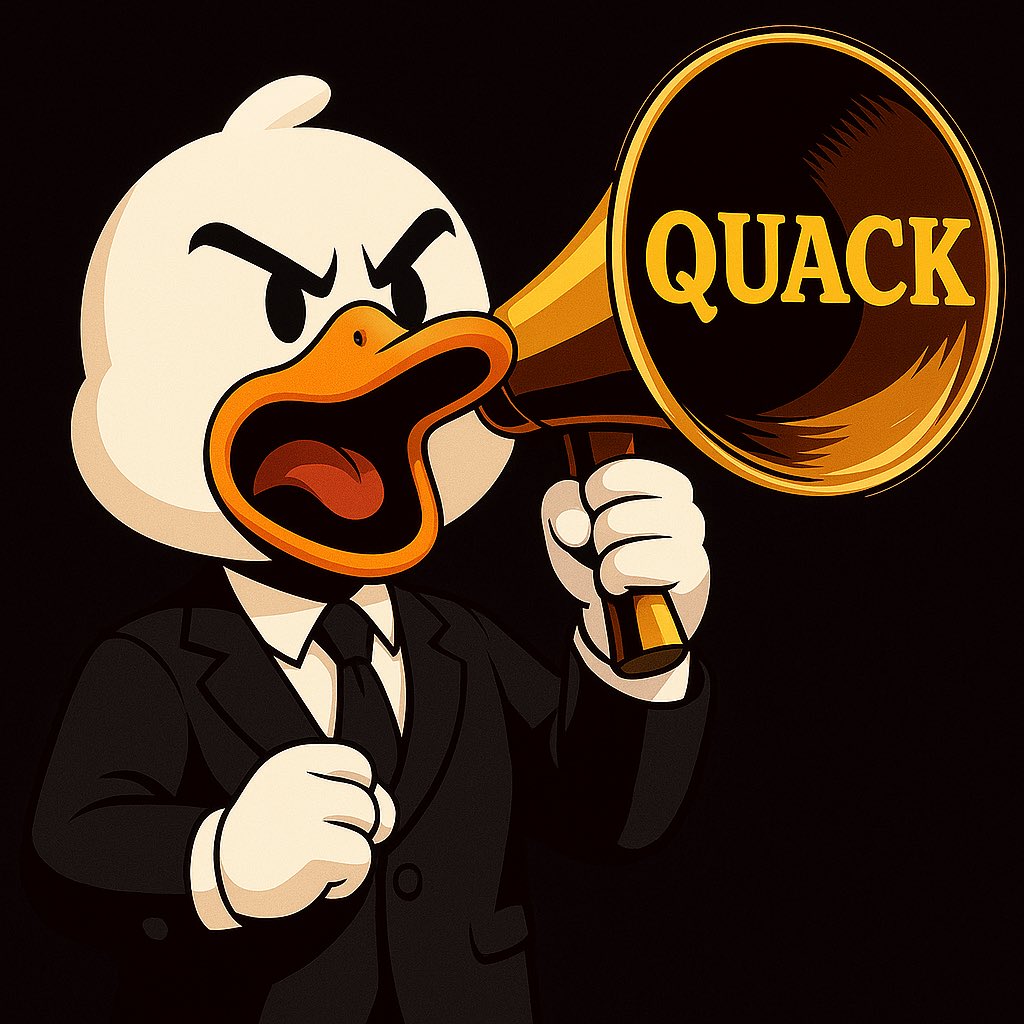 Zaheer08449329's tweet image. Quack once for clout.
Quack daily for reputation.
Genome tracks your journey.
Wallchain scores your signal.
Together? They turn attention into impact.
This is duck economics. And I’m here for it.
I will be the next example of a small account making it into the @wallchain_xyz