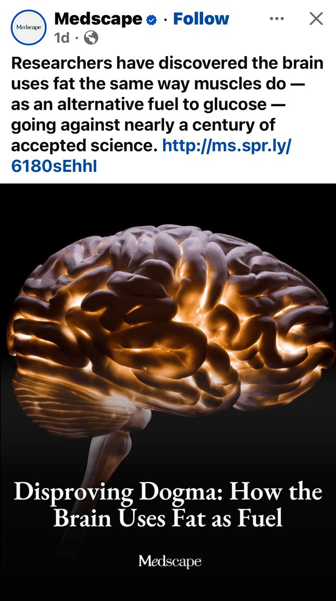 DomMorganFL's tweet image. Just wait until they discover benefits of cholesterol for brain health.
medscape.com/viewarticle/di…