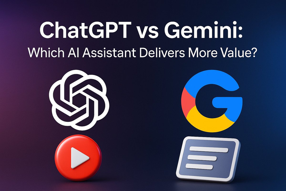 toolient's tweet image. 🚀 ChatGPT vs Gemini – Which AI Assistant truly gives you more value?

💡Ready to see which one wins?

👉 Click and discover the insights that could change the way you work!

🔗 [toolient.com/2025/07/chatgp…]

#AItools #ChatGPTvsGemini #Toolient