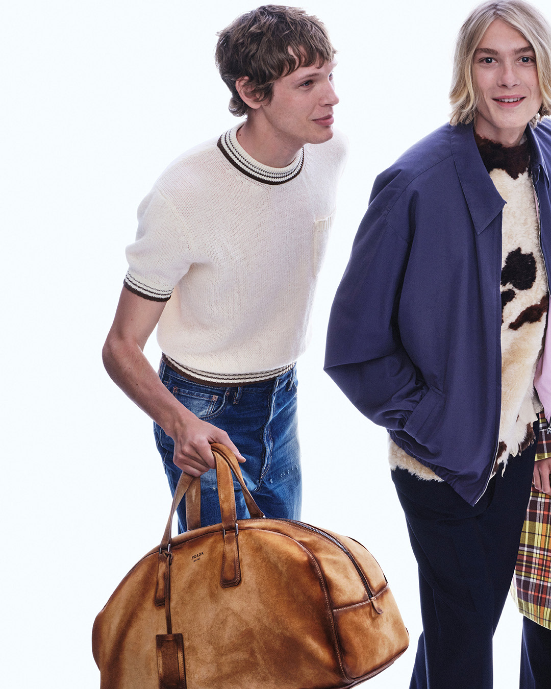 【箱付き・美品】PRADA 新品未使用　財布　パパイヤ✖️ターコイズ 箱付き・美品】PRADA 新品未使用 財布 パパイヤ✖️ターコイズ