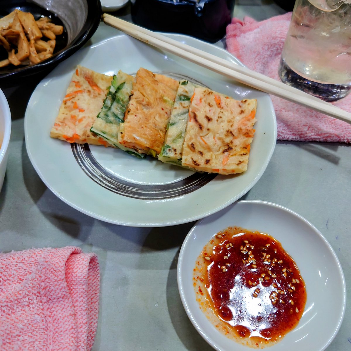 lino_hiz's tweet image. チヂミもらっちった⤴️