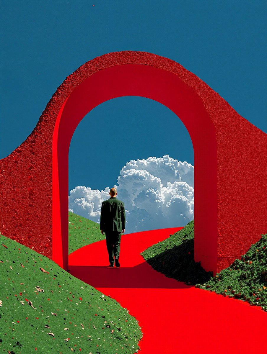 os_orabi's tweet image. Crossing into the Unknown🌌🚪
Made with Midjourney, enhanced Bloom @topazlabs