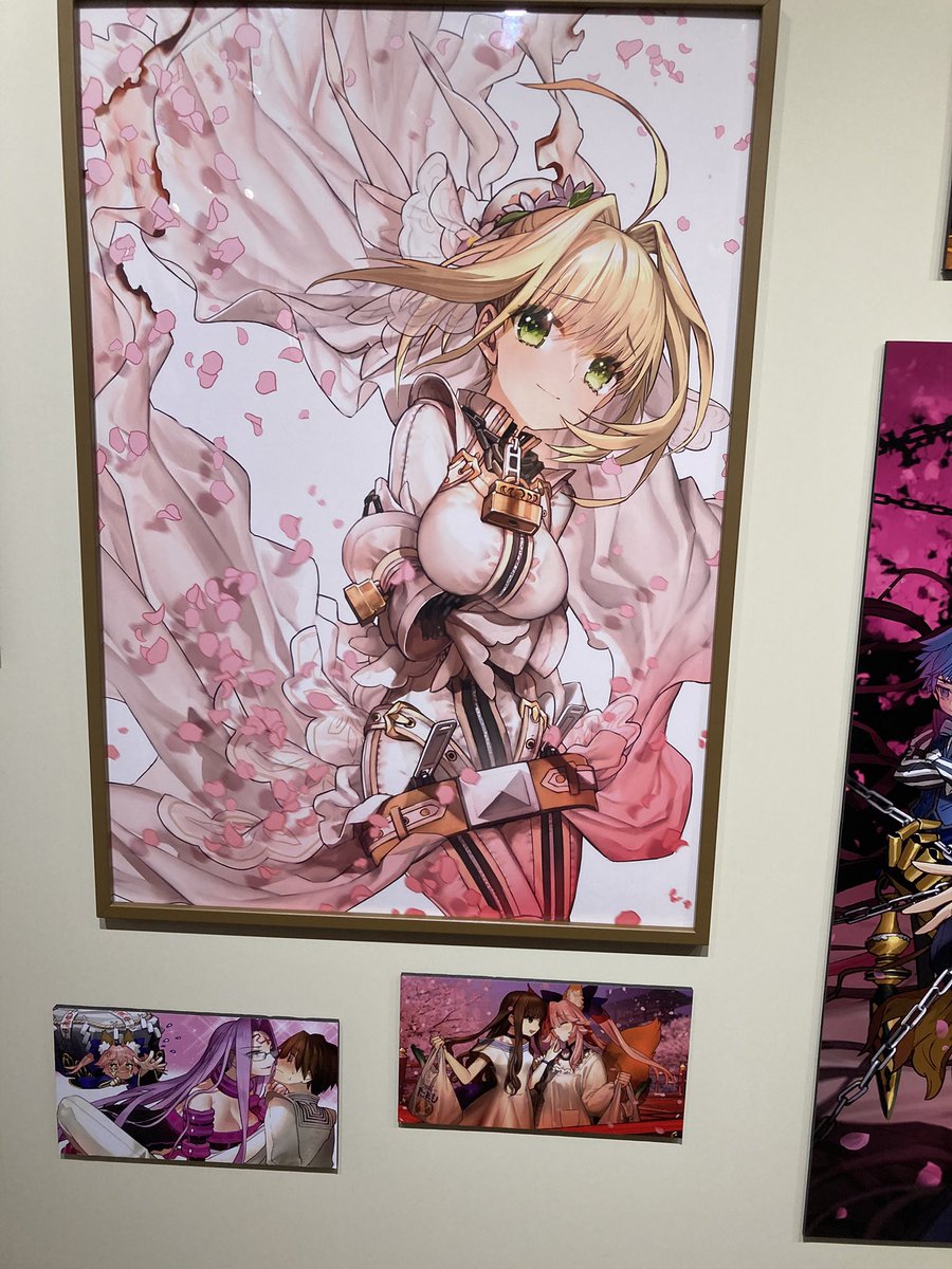 keel_ridd's tweet image. #ワダアルコ展 行ってきました
Fate/Extra-CCCは3周したのでその関連の絵はやっぱり思い入れがあって懐かしかったです
すごいボリュームの展示で大満足でした