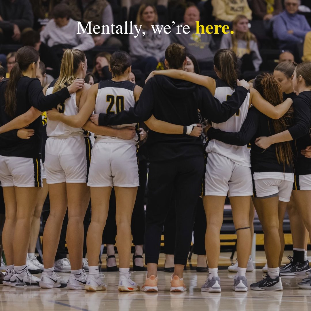 RMCWBB's tweet image. Mentally, we’re HERE. ✨
We can’t wait for our team to be back on campus soon! 💛🔜