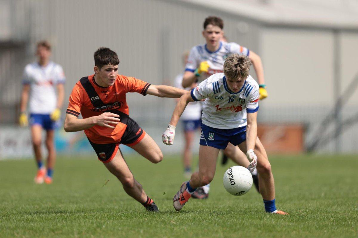 monaghangaa's tweet image. Latest from the U16 Buncrana Cup Shield Semifinal in @crossrangers where the score is
Monaghan 1-20
Armagh 1-08
Thanks to @TiernanFintan who captured the action!