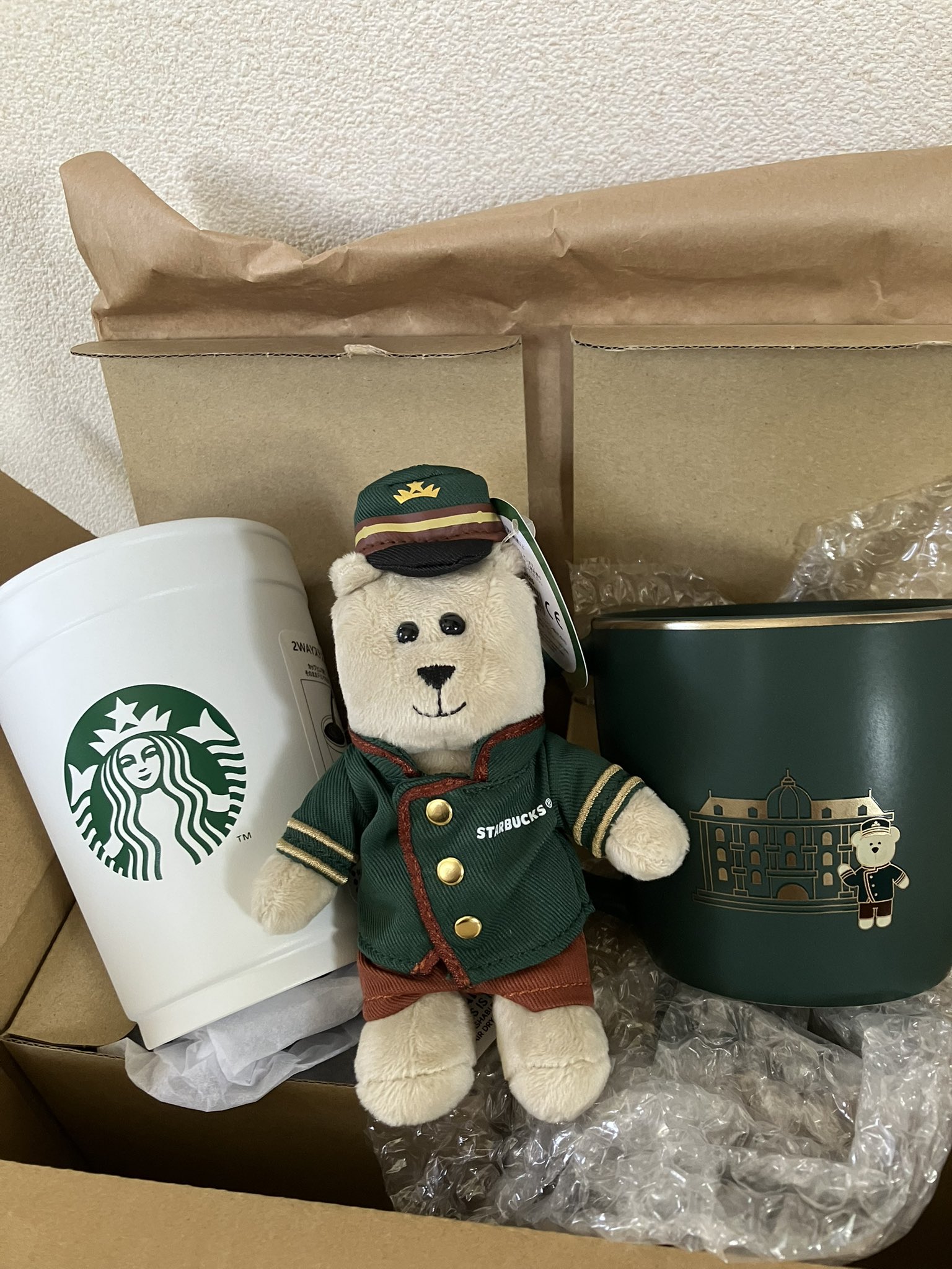 ✴︎京都バージョン✴︎スターバックス　ベアリスタ着物ペア　顔を厳選しました！ Starbucks(スターバックス) 20 記念日 ベアリスタ - メルカリ