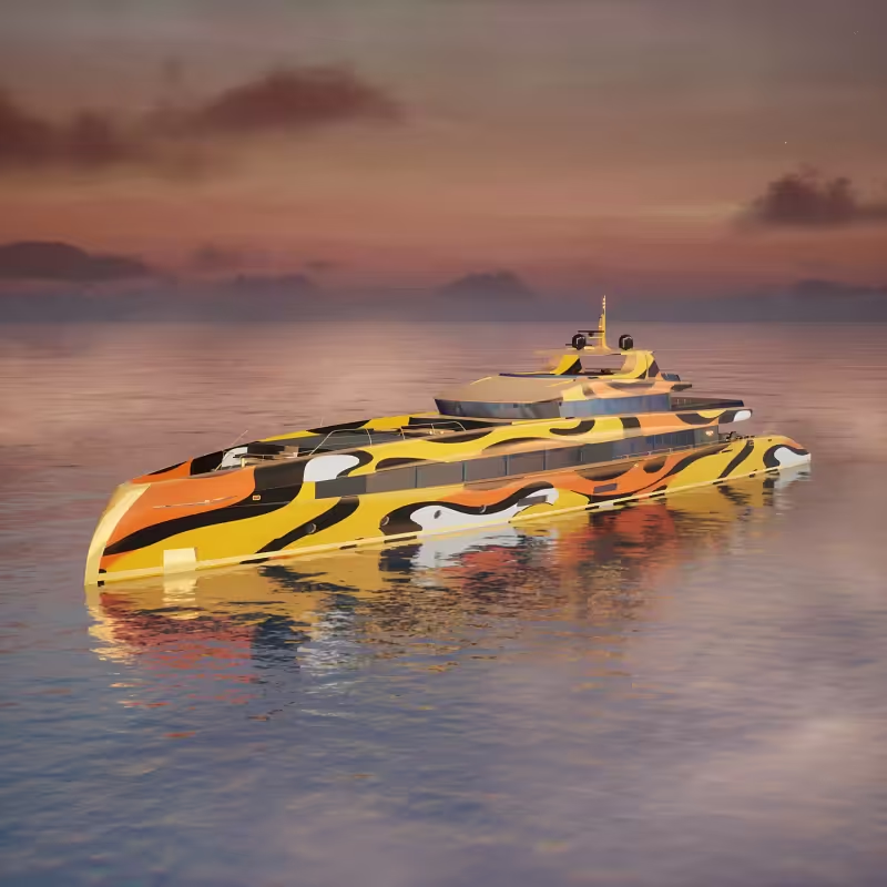 BmetaYachts's tweet image. Imagine this.
You’re pulling into the Otherside aboard a 230 Sport, wrapped in the rare Picasso’s Gem skin. The lights hit, the water reflects, and the metaverse stops to stare.
This is your ticket to host the most exclusive party in Web3.

Only 262 yachts exist. Will you captain…
