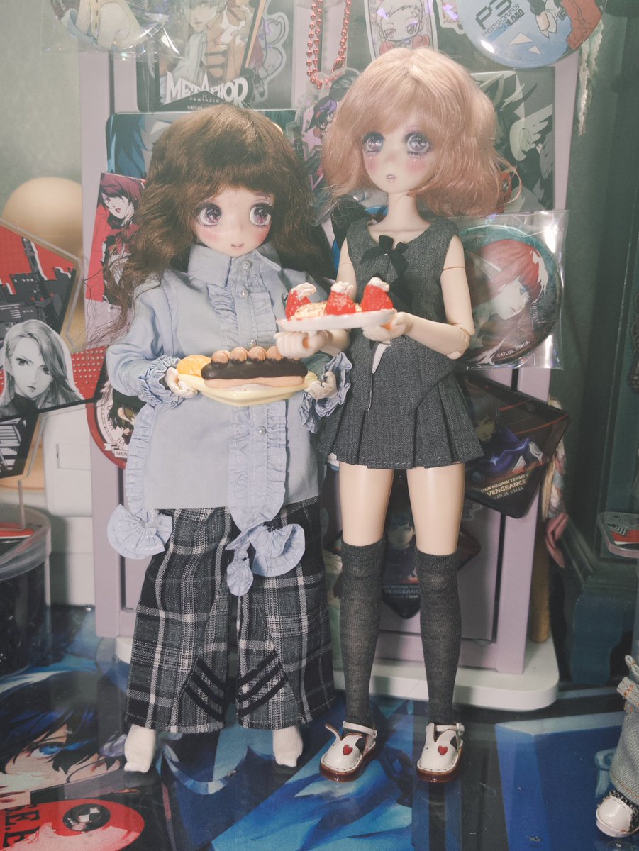 Tensuiimulation's tweet image. Obitsu26body and obitsu doll head（make up by myself）