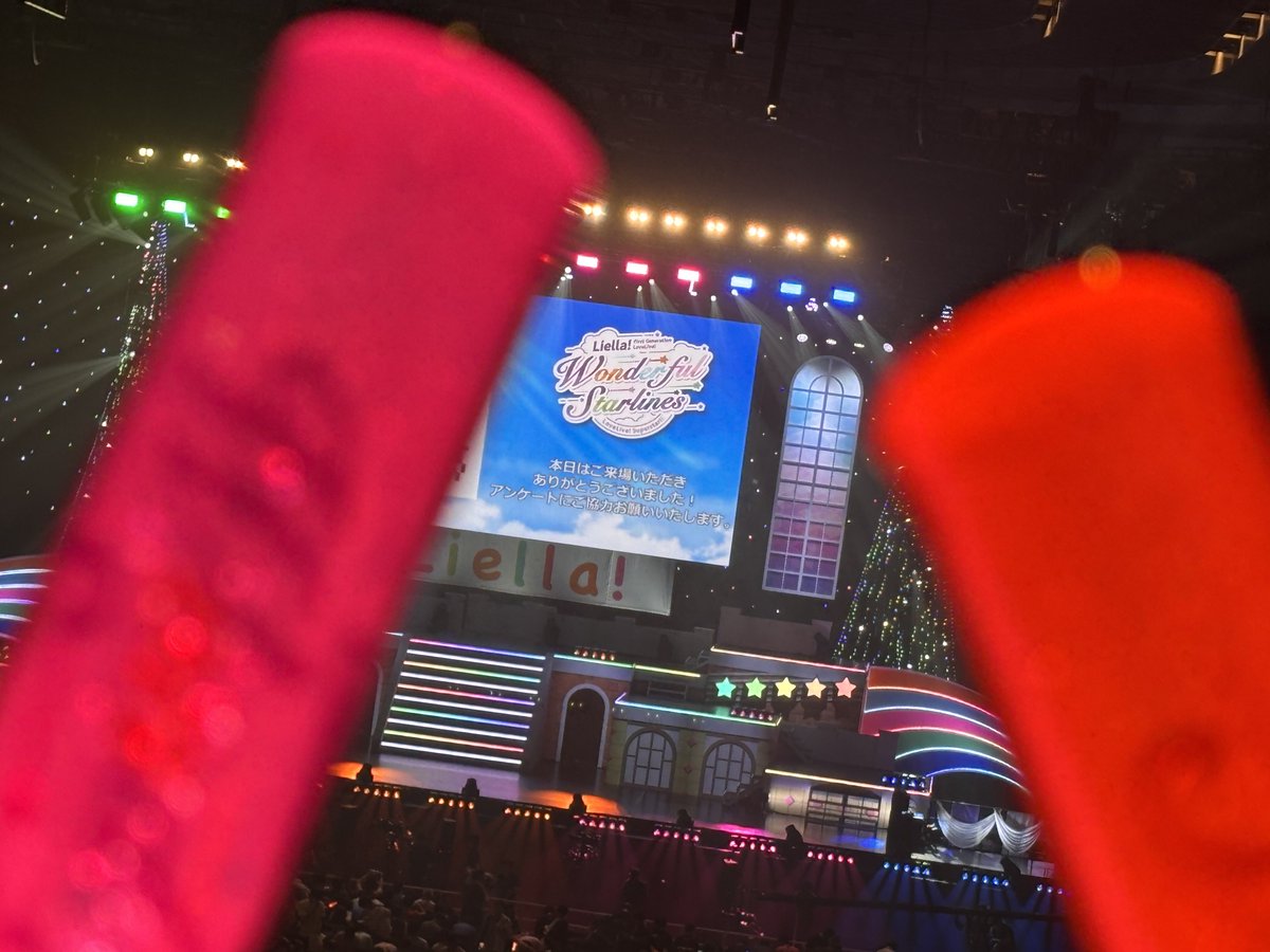 coss_sakura's tweet image. セトリが良すぎて本当にめちゃくちゃ泣きました
未来予報ハレルヤでも泣きtiny starでも泣きstarlight prologueでも泣きました
自分が生きてる中で5人のLiellaが生で見れて本当に良かった
#Liella_リバイバル_大阪Day1