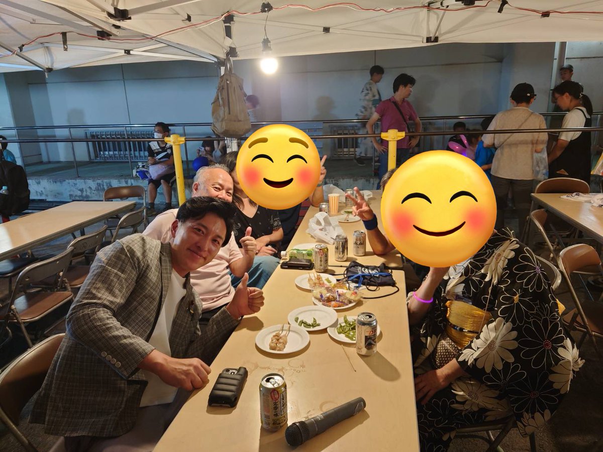 kamoshida_k's tweet image. 【同じお祭りに2日目行く】
みんな元気、日本を支えるのはこの元気
#横浜市会議員 #横浜市緑区
#盆踊り #夏祭り