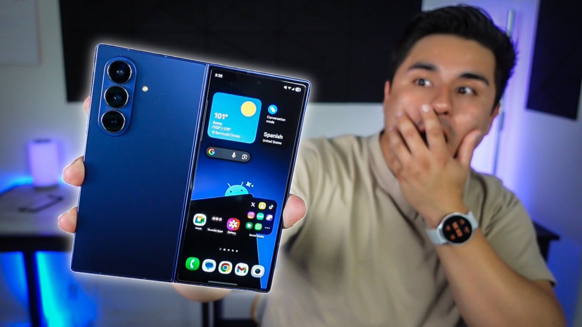 NEW VIDEO!!!
The <a href="/SamsungMobileUS/">Samsung Mobile US</a> #GalaxyZFold7 Surprised Me! My Review
Powered by <a href="/Snapdragon/">Snapdragon</a>

Video link: youtu.be/q9Ur2zkp5yA?si…