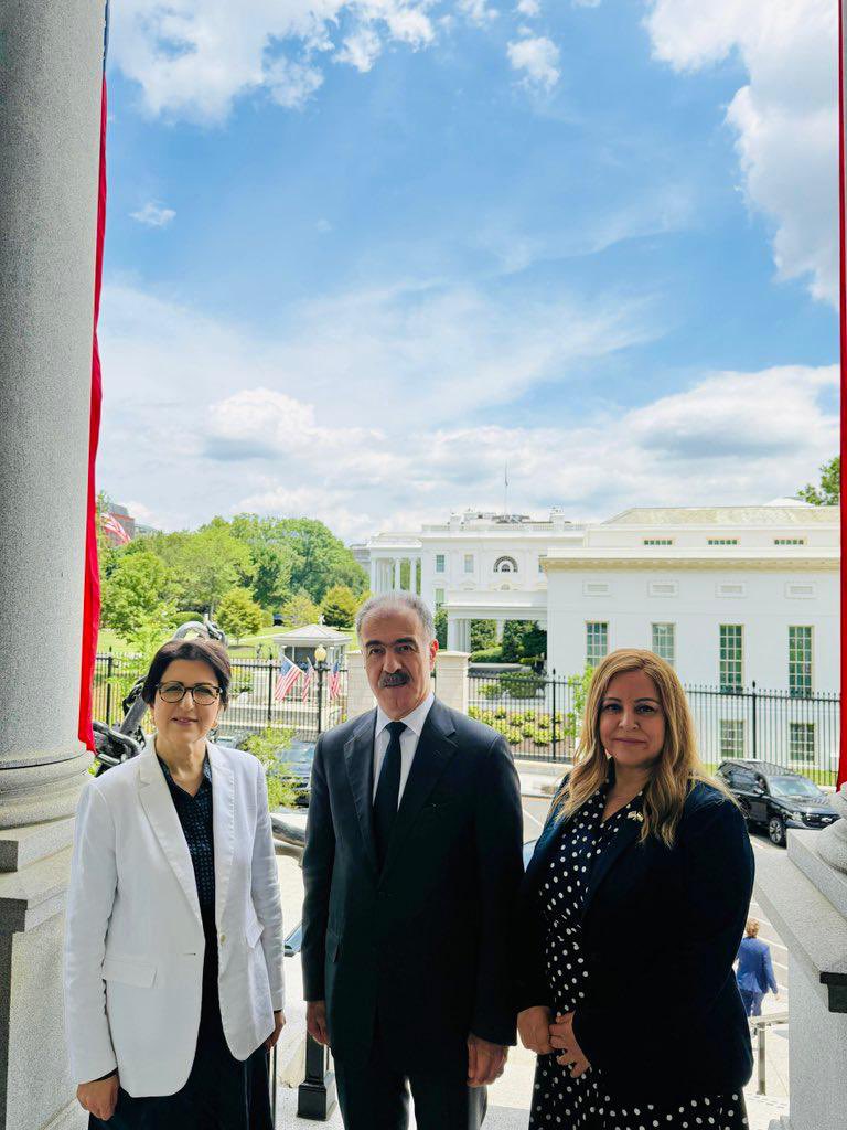 SafeenDizayee's tweet image. Concluded a productive working visit to Washington, USA, with important and timely discussions with our partners.
Thanks to KRG Rep. @treefa_aziz and @KRG_USA staff for their coordination.