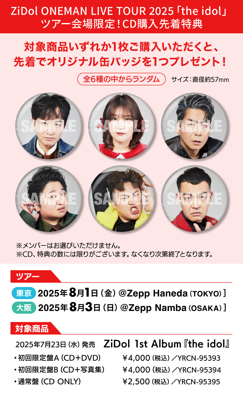 ZiDol the idol アルバム まとめ売り(特典無し) ZiDol the idol アルバム まとめ売り(特典無し) ZiDol the idol
