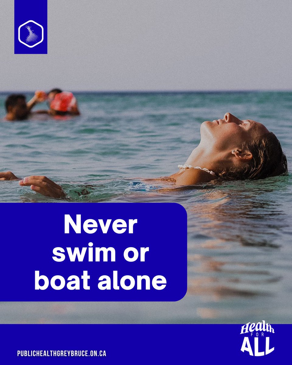 Most drowning victims can swim. But just because you're a good swimmer, doesn't mean you'll be able to take care of yourself if you get into trouble. Always swim with a buddy! #SaferTogether #NDPW2025