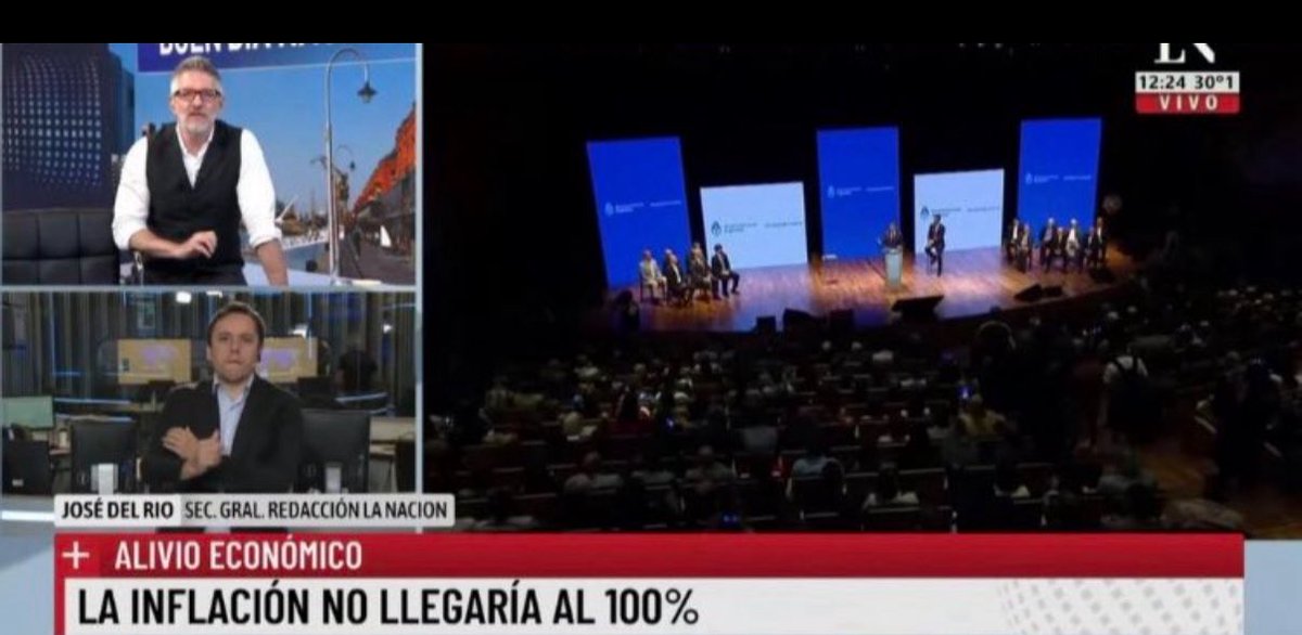 ajmechet's tweet image. Con el kirchnerismo, los zócalos informaban sobre el 100% de inflación diciendo ALIVIO ECONÓMICO.
Hoy, con una inflación que tiende a desaparecer, orden de las cuentas públicas, baja de la pobreza, expansión del consumo, desburocratización estatal, bajas impositivas y otros…