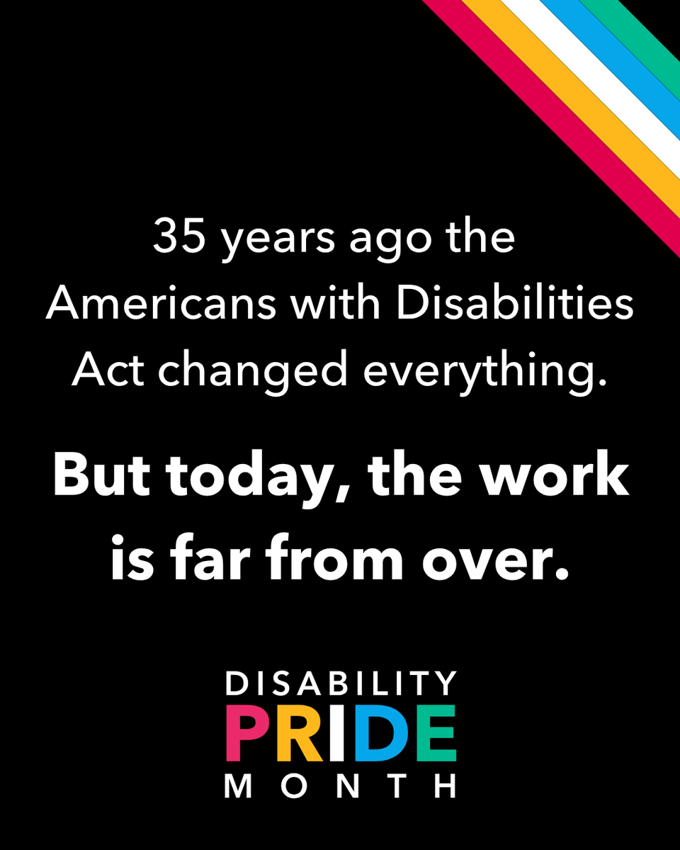 PerkinsVision's tweet image. Today, we celebrate #ADA35. 🎉 But there is still so much work to do – even 35 years later.
In honor of the heroes that won this victory, we must continue to prioritize #Accessibility, #DisabilityInclusion and #DisabilityAcceptance.
Are you with us?