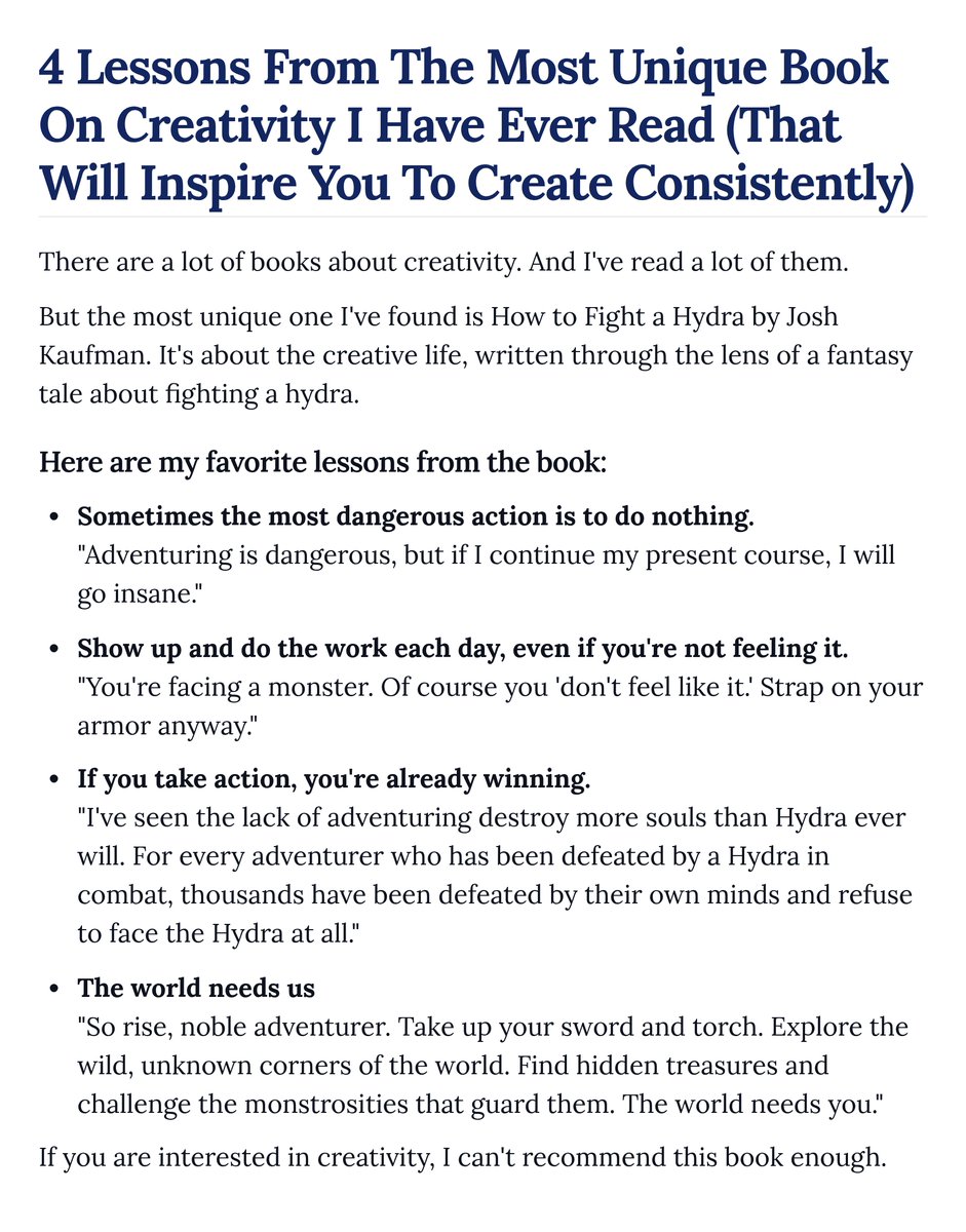 markragland's tweet image. This book will entertain you and inspire you to create more