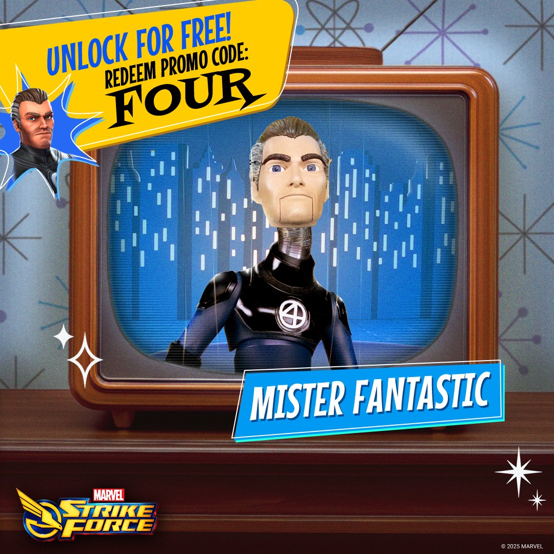 Mr. Fantastic saw this coming.
Click the link. Fire up the game.
Get your free rewards. Do some stretches.

⏳ Link expires tonight. 
🔗 bit.ly/416ubee
