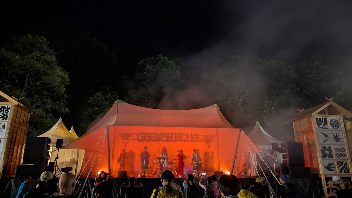 TK_1m_dw's tweet image. LEENALCHI @ ORANGE ECHO めちゃ楽しい〜〜〜!民謡ニューウェーブディスコ&いろいろミックス?な不思議面白い音楽性ハマる〜!