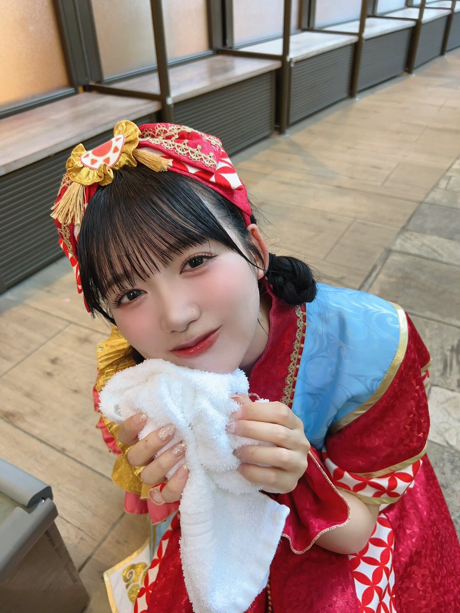 いつも以上に汗だくだった！💧 来てくれて、ライブみてくれて、 特典会