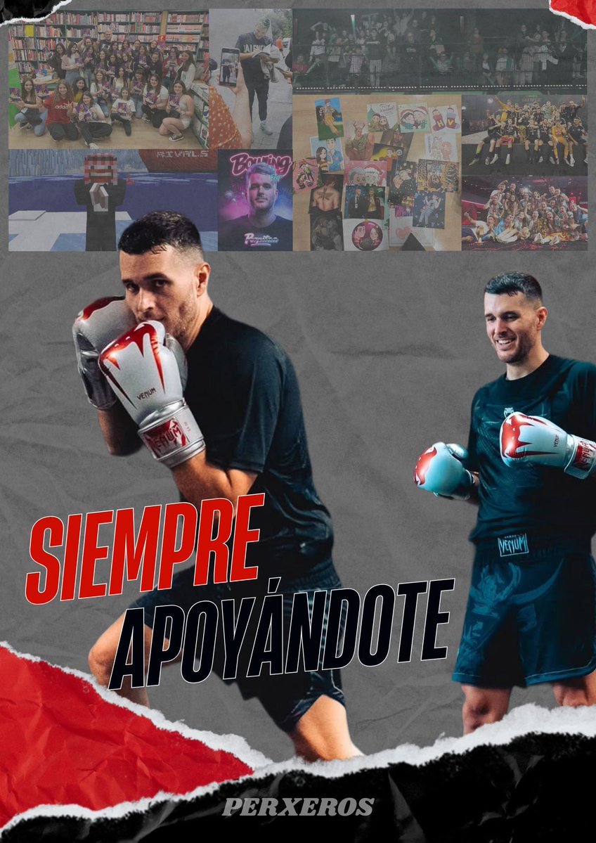 perxeros's tweet image. 🥊 | ¡Hoy más que nunca #TeamPerxitaa! 🔥
@Perxitaa sabemos lo mucho que has trabajado y que darás lo mejor de ti. Recuerda que este es tu momento para demostrar que la pasión y la dedicación siempre triunfan. 💪
Te enviamos todo el apoyo y amor del mundo. ¡Confiamos en ti! ❤