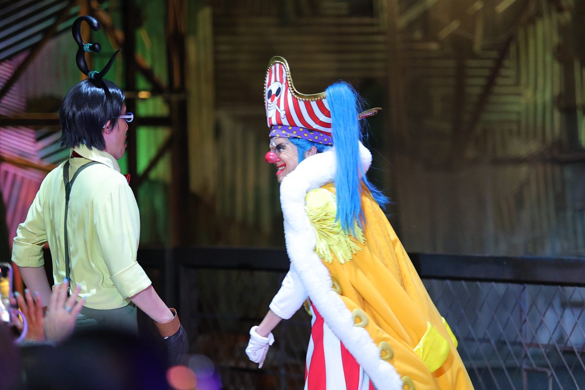 Kiriya_Sanji's tweet image. プレショ 7/26
クロコダイル、バギー
今日もなんとか生き延びたバギー😂
#usjファン #usjワンピース