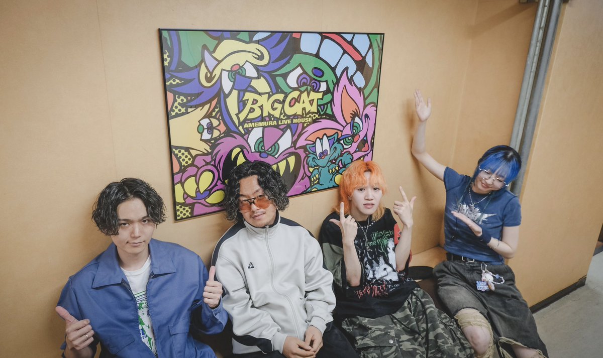 RIDE ON ! ツアー大阪！
⼼斎橋BIGCAT！

ありがとうございました😼💛

next ▶︎ 09.02 UNISON SQUARE GARDEN presents「fun time ACCIDENT 4」 
at なんばHatch

#muque
#muqueRIDEON