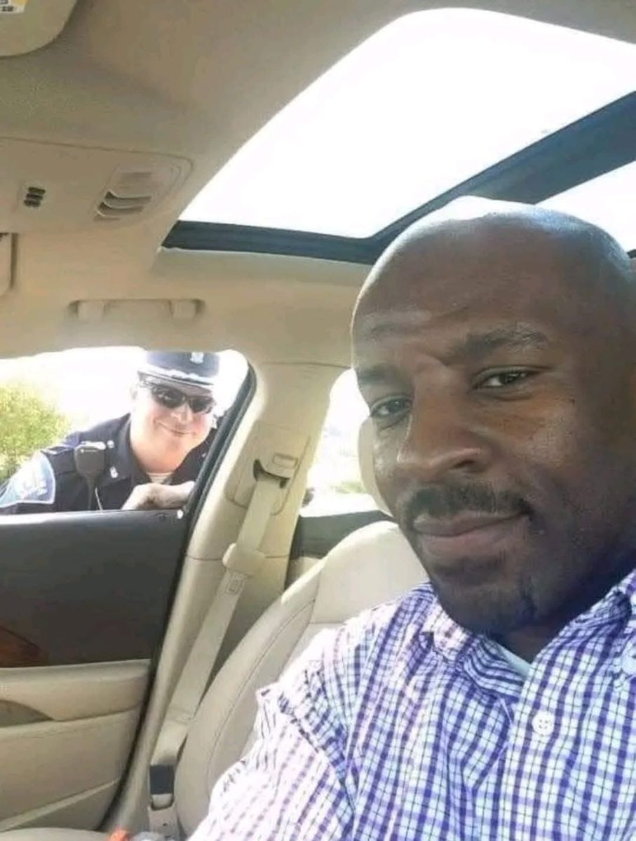 Thread 🧵 

1)"I was pulled over today for speeding. The officer did not know me nor did I know him, but we each showed one another a mutual display of respect in our interaction. He was doing his job, and I had made a mistake in trying to hurry home to get started moving that