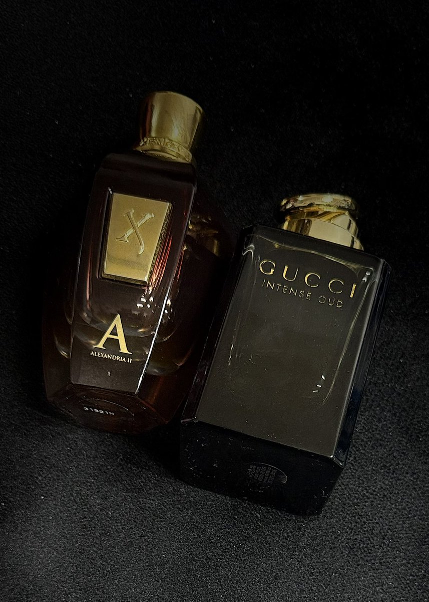 TenaViolinist's tweet image. #ScentOfTheDay

Alex 2 &amp;amp; Gucci Intense Oud 

🤪🥰