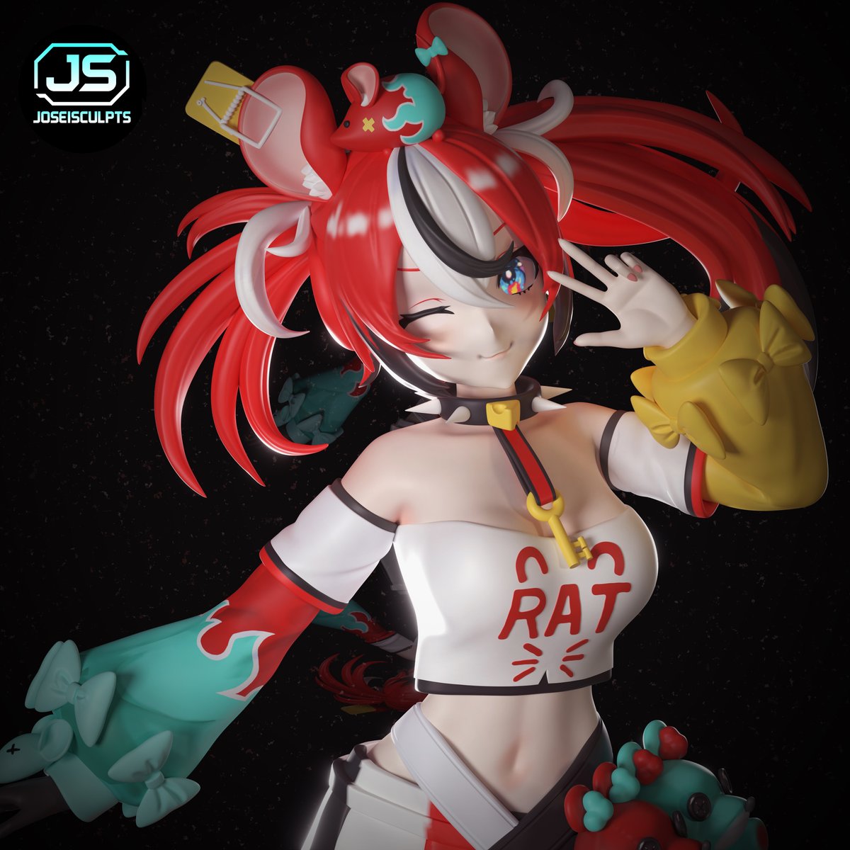 joseisculpts's tweet image. Bae all done♥️♥️

#BaelzBrush #zbush #3d