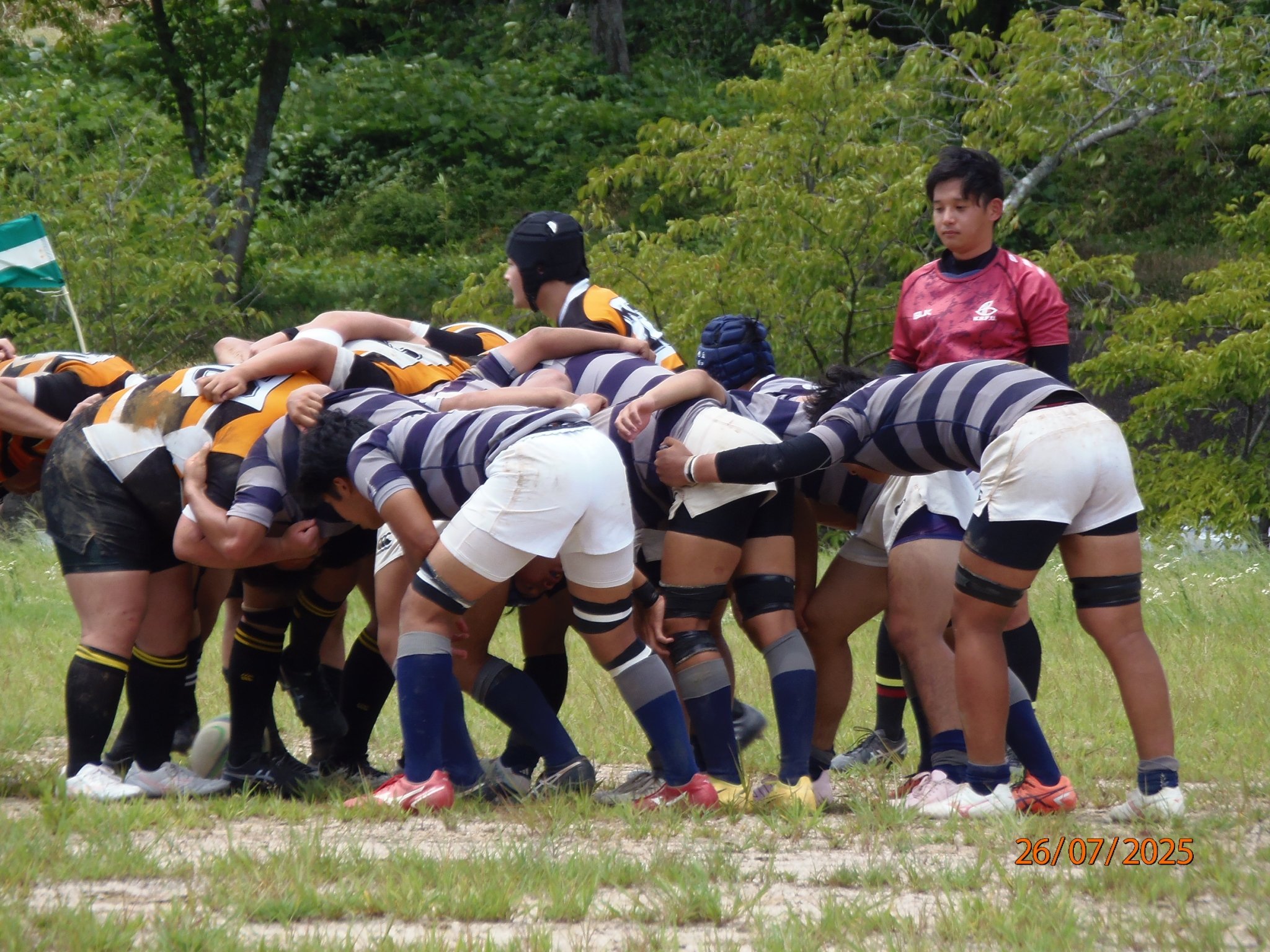 大学ラグビー部ウェア Game photo】 11/6 東京工業大学戦 Part3 1:尾花颯汰（4年/No.8