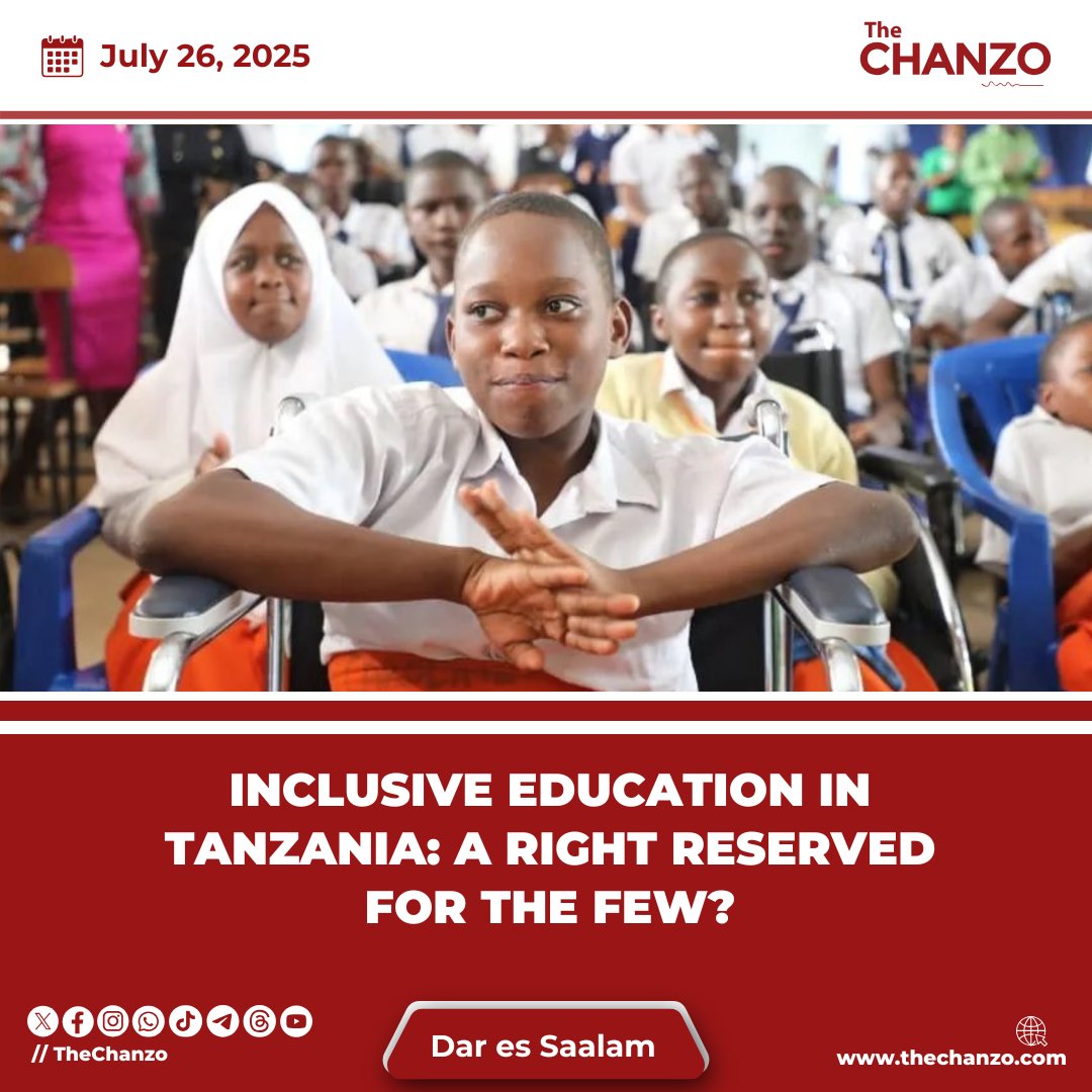 TheChanzo's tweet image. Inclusive Education in Tanzania: A Right Reserved for the Few? | Opinion
By Bijal Lal
In my years working with children with neurodevelopmental disabilities — Autism Spectrum Disorder, Cerebral Palsy, Intellectual Impairment, Down syndrome, and dyslexia — I’ve watched a painful…