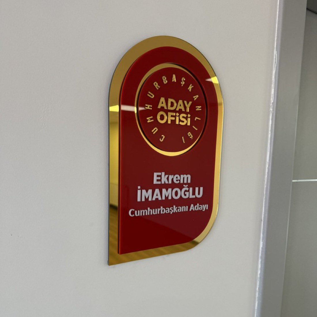 globaleksen's tweet image. Cumhurbaşkanlığı Aday Ofisi'nde yer alan Ekrem İmamoğlu isimliği paylaşıldı.