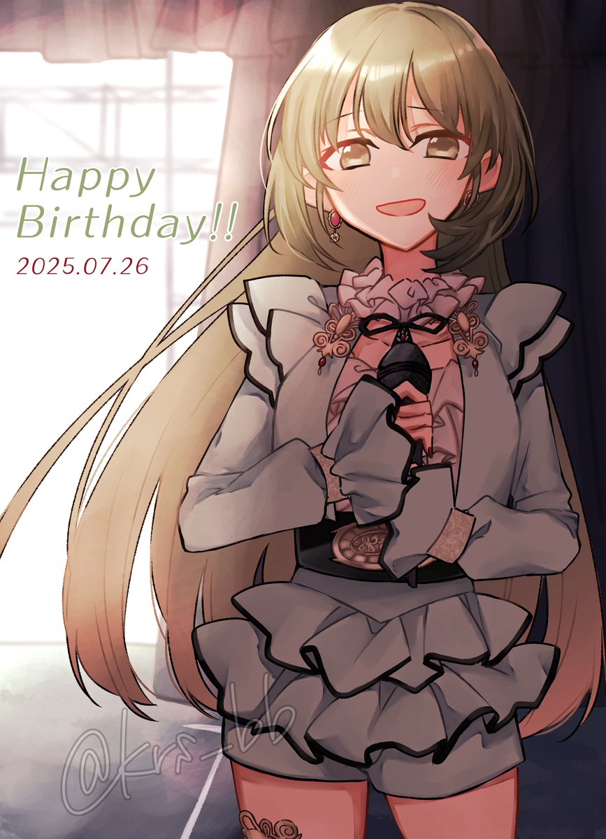 krs_bb's tweet image. おめでとう！！！！！！！ #七草にちか生誕祭2025