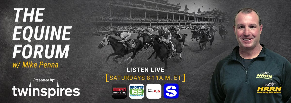 HRRN's tweet image. Trainer @markecasse sat down with Mike yesterday for a chat about his runners. Hear it next on Equine Forum presented by @TwinSpires at Sirius 162/XM 207 or at horseracingradio.net.